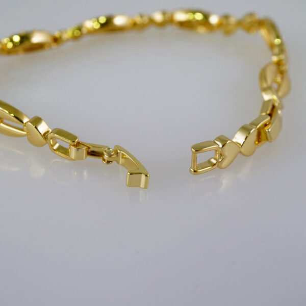 Bracelets Women/ Manillas Mujer/  14K Real Color/  Zircon Stone// B825 - Image 3