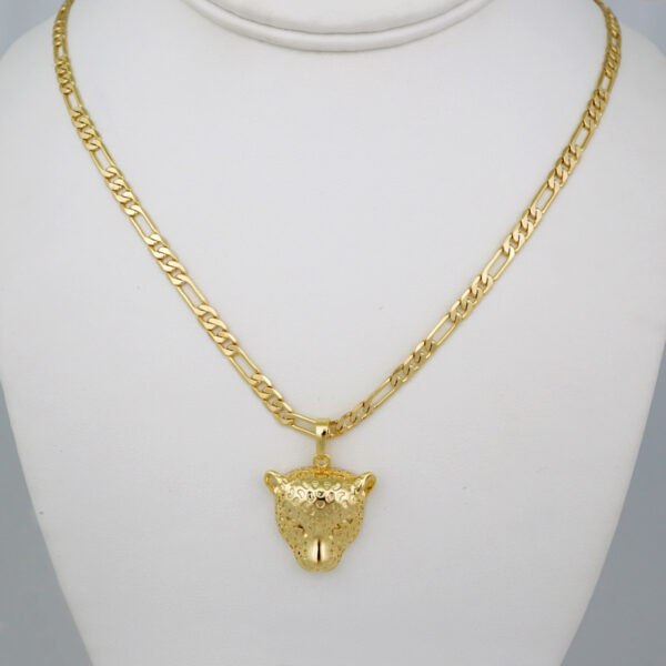 Cadenas & Colgantes/ Chain W/Pendants /  14K Real Color/  Zircon Stone/  4mmx45cm// SET884