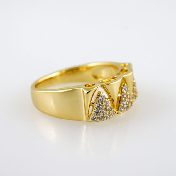 Women Ring/ Anillos Damas/  14K Real Color/  Zircon Stone// R458