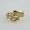 Women Ring/ Anillos Damas/  14K Real Color/  Zircon Stone// R461