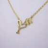 Cadenas & Colgantes/ Chain W/Pendants /  14K Real Color/  Zircon Stone/  2mmx45cm// SET949 - Image 2