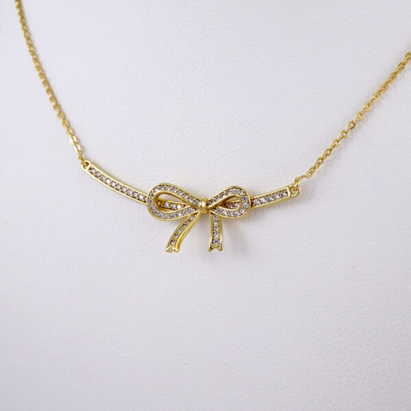 Cadenas & Colgantes/ Chain W/Pendants /  14K Real Color/  Zircon Stone/  2mmx45cm// SET950