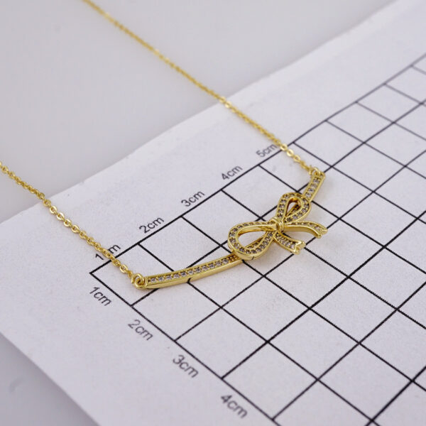 Cadenas & Colgantes/ Chain W/Pendants /  14K Real Color/  Zircon Stone/  2mmx45cm// SET950