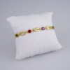 Women Bracelets/ Pulseras Dama/  Zircon Stone/  14K Real Color// B867 - Image 2