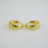 Women Earrings/ Aretes Dama/  Plain/  14k Real Color// E1074