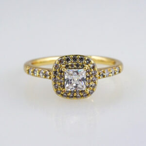 Women Ring/ Anillos Damas/  14K Real Color/  Zircon Stone// R473