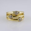Women Ring/ Anillos Damas/  14K Real Color/  Zircon Stone// R477