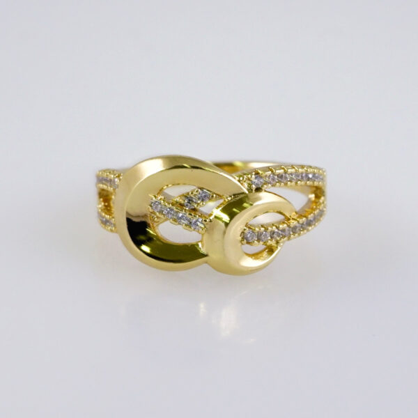 Women Ring/ Anillos Damas/  14K Real Color/  Zircon Stone// R483