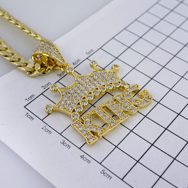 Cadenas & Colgantes/ Chain /Pendants /  14K Real Color/  Zircon Stone/  8mmx60cm// SET974 - Image 3