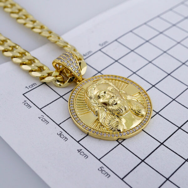 Cadenas & Colgantes/ Chain /Pendants /  14K Real Color/  Zircon Stone/  8mmx60cm// SET977