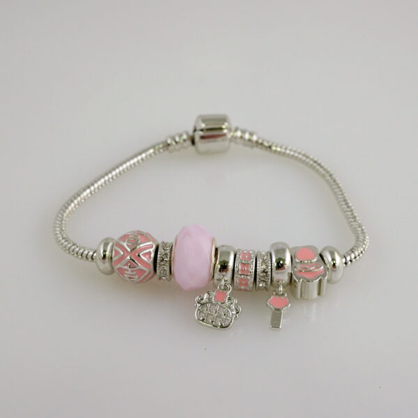Women Bracelets/ Pulseras Dama/ Zircon Stone/  Silver Color// B884