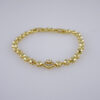 Woman Bracelets/ Pulseras Dama/  Zircon Stone/  14K Real Color// B889 - Image 2