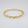 Woman Bracelets/ Pulseras Dama/  Zircon Stone/  14K Real Color// B893 - Image 2
