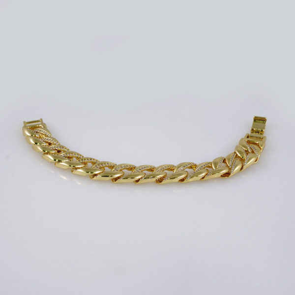 Woman Bracelets/ Pulseras Dama/  Zircon Stone/  14K Real Color// B914 - Image 2