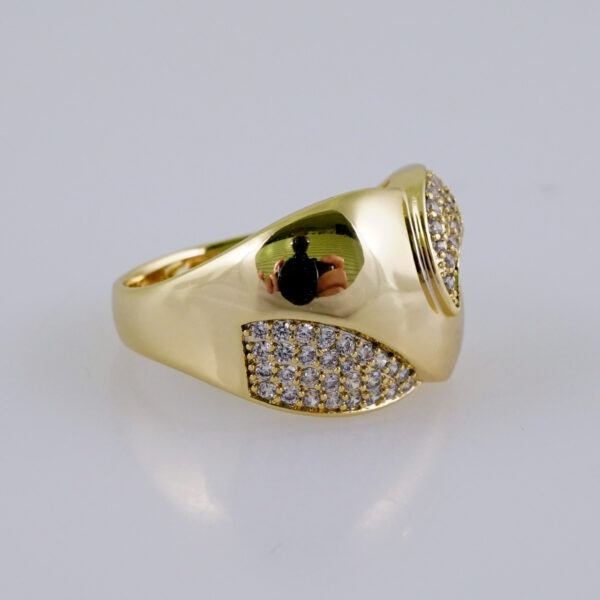 Woman Ring/ Anillos Damas/  14K Real Color/ Zircon Stone// R512 - Image 2