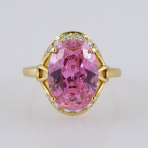 Woman Ring/ Anillos Damas/  14K Real Color/  Zircon Stone// R515