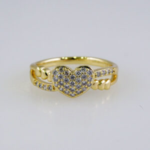 Woman Ring/ Anillos Damas/  14K Real Color/  Zircon Stone// R523