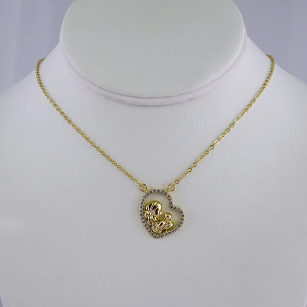Cadenas & Colgantes/ Chain /Pendants /  14K Real Color/  Zircon Stone/  2mmx45cm// SET1011