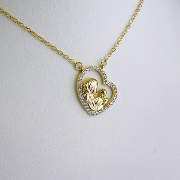 Cadenas & Colgantes/ Chain /Pendants /  14K Real Color/  Zircon Stone/  2mmx45cm// SET1011 - Image 2