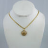 Cadenas & Colgantes/ Chain W/Pendants /  14K Real Color/  Zircon Stone/  3mm// SET1026
