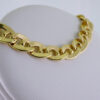Gargantilla & Pulsera / Choker W/ Bracelet/  14K Real Color/  Plain/  8mmx45cm// SET1029 - Image 3