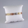 Woman Bracelets/ Pulseras Dama/  Plain/  Three Tone// B940