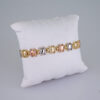 Woman Bracelets/ Pulseras Dama/  Zircon Stone/  Three Tone// B951