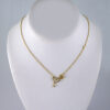 Cadenas & Colgantes/ Chain/Pendants /  14K Real Color/  Zircon Stone/  2mmx45cm// SET1045
