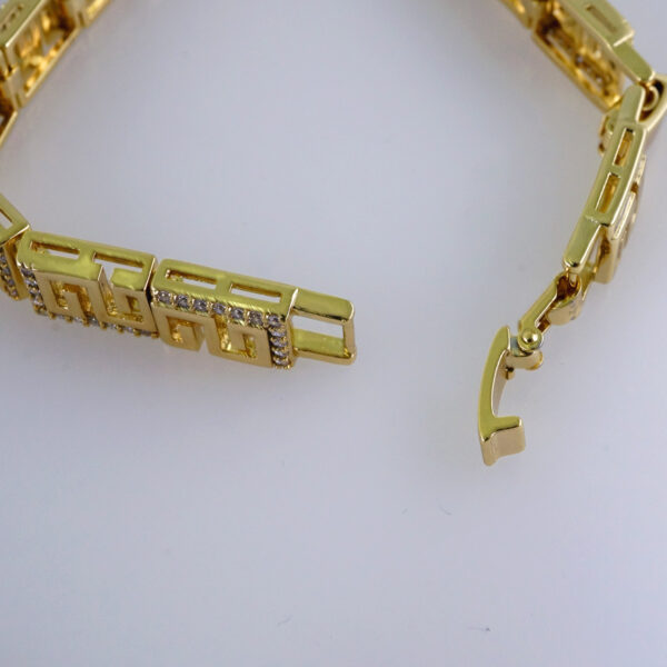 Woman Bracelets/ Pulseras Dama/  Zircon Stone/  14K Real Color// B966