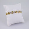 Women Bracelets/ Pulseras Dama/  Zircon Stone/  14K Real Color// B983