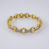 Women Bracelets/ Pulseras Dama/  Zircon Stone/  14K Real Color// B983 - Image 2