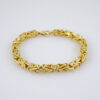 Bracelets/ Pulseras/  Plain/  14K Real Color// B1008 - Image 2