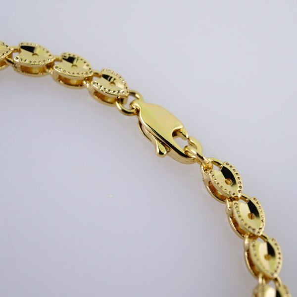 Women Bracelets/ Pulseras Dama/  Plain/  14K Real Color// B999 - Image 3