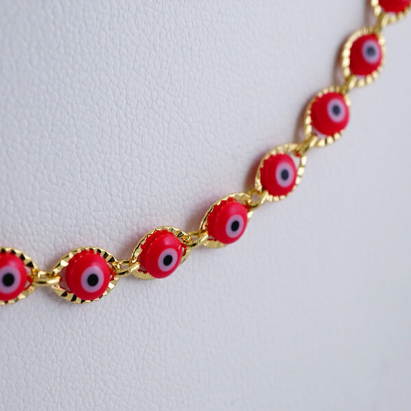 Cadenas/ Chain W/  14K Real Color/  Plain/ Good Luck/3mmx45cm// SET1084