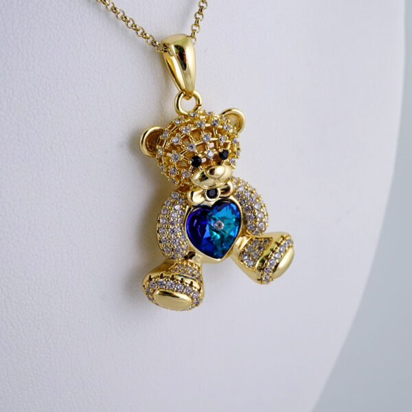 Cadenas & Colgantes/ Chain W/Pendants /14K Real Color/Zircon Stone/3mmx45cm// SET1107 - Image 2
