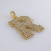 Pendants/Colgantes/  14K Real Color/  Zircon Stone// PEN153 - Image 2