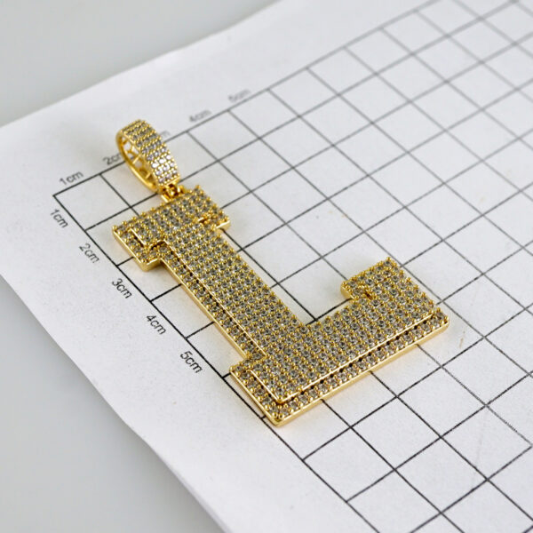 Pendants/Colgantes/  14K Real Color/  Zircon Stone// PEN157 - Image 2
