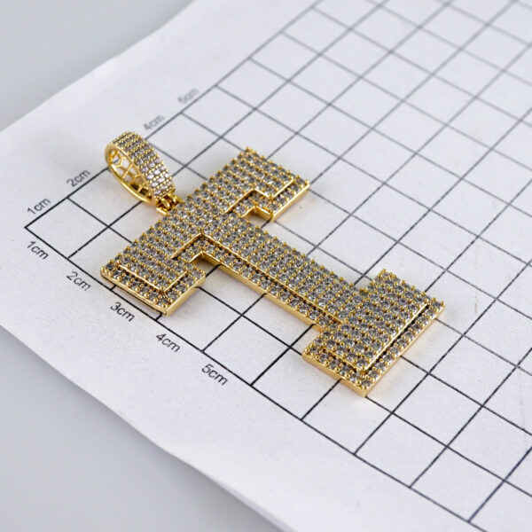Pendants/Colgantes/  14K Real Color/  Zircon Stone// PEN159 - Image 2