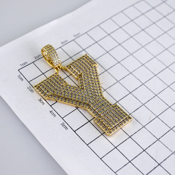 Pendants/Colgantes/  14K Real Color/  Zircon Stone// PEN160 - Image 2