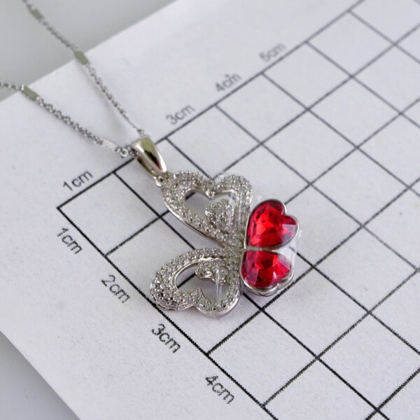 Cadenas & Colgantes/ Chain/Pendants /  Silver Color/  Zircon Stone/  2mmx45cm// SET1112