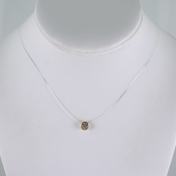Cadenas & Colgantes/ Chain/Pendants / Transparent Chain Necklace /  Zircon Stone/  2mmx45cm// SET1115
