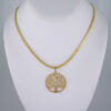 Cadenas & Colgantes/ Chain W/Pendants /  14K Real Color/  Zircon Stone/  4mmx45cm// SET1122