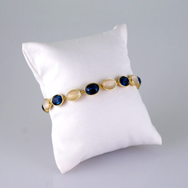 Women Bracelets/ Pulseras Dama/  Zircon Stone/  14K Real Color// B1097