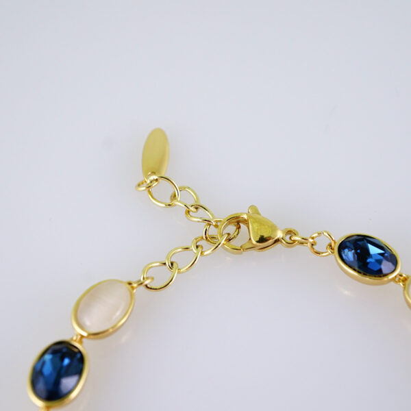 Women Bracelets/ Pulseras Dama/  Zircon Stone/  14K Real Color// B1097 - Image 3