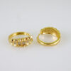 Women Earrings/ Aretes Dama/  Zircon Stone/  14k Real Color// E1325 - Image 2