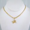 Cadenas & Colgantes/ Chain W/Pendants /  14K Real Color/  Zircon Stone/  3mmx45cm// SET1144