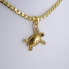 Cadenas & Colgantes/ Chain W/Pendants /  14K Real Color/  Zircon Stone/  3mmx45cm// SET1144 - Image 2