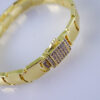 Bracelets/  Zircon Stone/  14K Real Color/  8mm/ Cierre Original// B1120 - Image 3