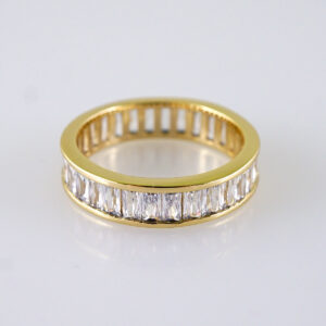 Women Ring/ Anillos Damas/ 14K Real Color/ Zircon Stone// R578