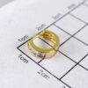 Women Earrings/ Aretes Dama/ Zircon Stone/ 14k Real Color// E1373 - Image 3